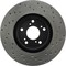Centric Parts Sport Cross Drilled Brake Rotor, 128.40057R 128.40057R - alternate 3
